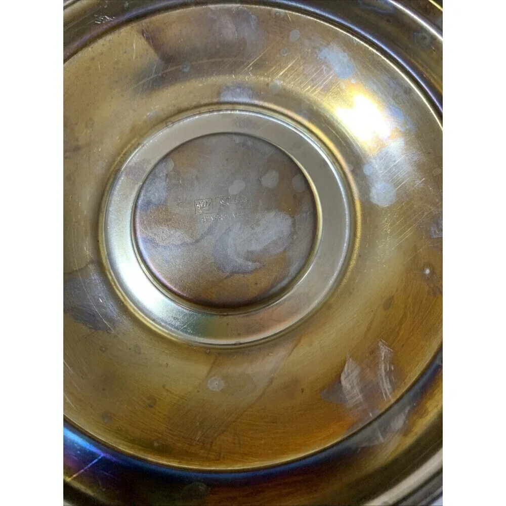 Vintage Sheridan Silver Plated Graby Warmer Or Candle Warmer (Stand Only )